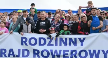 Gąbinek na dwóch kółkach. Rodzinny rajd rowerowy przez Gminę Lubanie