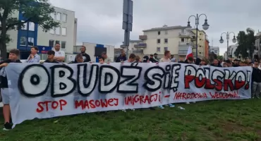 Protest Stop Imigracji we Włocławku. Włocławek mówi nie imigracji
