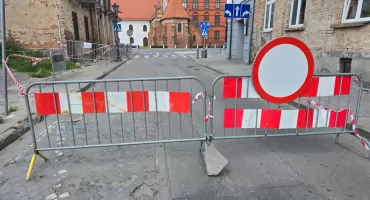 Ulica Cyganka zamknięta na trzy tygodnie. Rusza budowa sieci ciepłowniczej