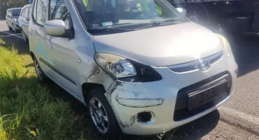 Wymusiła pierwszeństwo i zderzyła się z ciężarówką