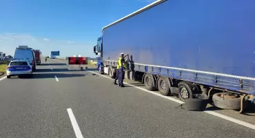 Tragedia na autostradzie A1 pod Włocławkiem– śmierć kierowcy ciężarówki