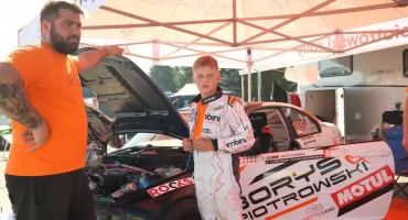 12-letni Borys z Włocławka drugim wicemistrzem Drift Open