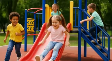 Gmina pozyskała dotację! W Kłóbce powstaje nowy plac zabaw