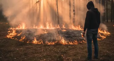 Seria pożarów w regionie. Podpalacz w rękach policji
