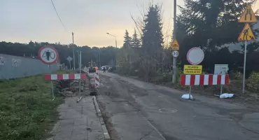 Ruszył remont ul. Noakowskiego we Włocławku. Kukucki: Będzie równa jezdnia i nowe miejsca postojowe