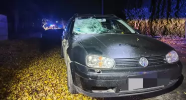 Szła poboczem. 15-latka z poważnymi obrażeniami trafiła śmigłowcem do szpitala