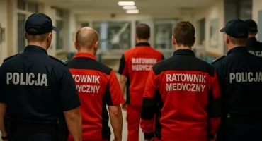 Agresywny atak w szpitalu – 41-latek usłyszał poważne zarzuty!