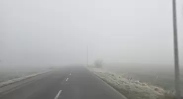 IMGW ostrzega: gęsta mgła nad Włocławkiem i powiatem włocławskim