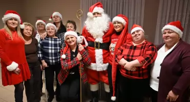 Mikołajkowe Spotkanie z Kołem Gospodyń Wiejskich RETRO  z Wistki Królewskiej [ZDJĘCIA]