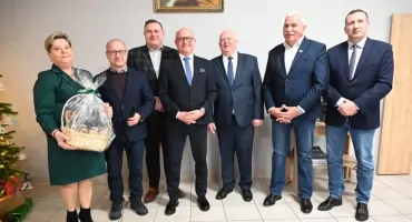 Wigilia kół gospodyń wiejskich i stowarzyszeń gminy Lubraniec. Spotkanie w Wiktorowie