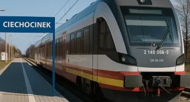 Kolej wraca do Ciechocinka. Nowy rozkład jazdy
