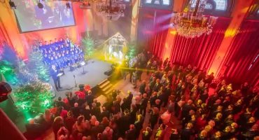 Spotkanie opłatkowe w Toruniu. Liderzy regionu zgromadzili się w Dworze Artusa