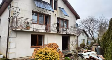 Pożar domu w powiecie włocławskim. Mieszkańców ewakuowano, 7 zastępów straży w akcji