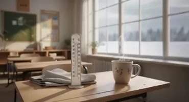 Temperatury w szkolnych klasach pod kontrolą? Ratusz we Włocławku wyjaśnia