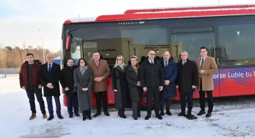 Nowy rozkład jazdy i nowe autobusy. Ważna wizyta w Powiecie Włocławskim