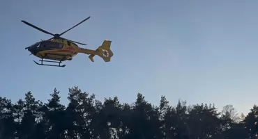 10-latek wjechał motocyklem w dwie osoby. Dwa śmigłowce LPR w akcji