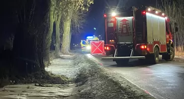 Najechał na leżącego na jezdni. Mężczyzna zginął na miejscu