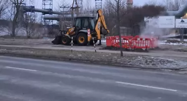 Awaria sieci ciepłowniczej we Włocławku. Jak długo potrwa?
