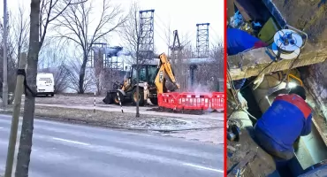Awaria sieci ciepłowniczej Włocławek. MPEC zlokalizował pęknięcie rury
