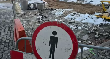 Utrudnienia we Włocławku: Zamknięte skrzyżowanie w centrum