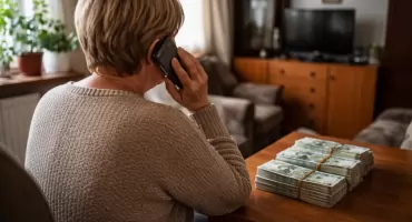 Telefon o wypadku syna kosztował kobietę 140 tysięcy 