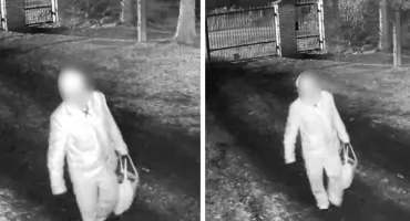 Nocne wejście na posesję pod Włocławkiem. Światło spłoszyło intruza