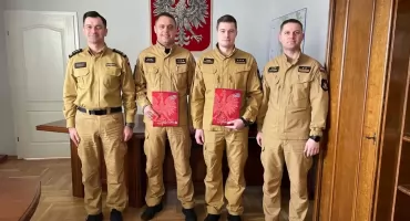 Nowe dowództwo w JRG 1. Straż Włocławek z kolejnymi awansami