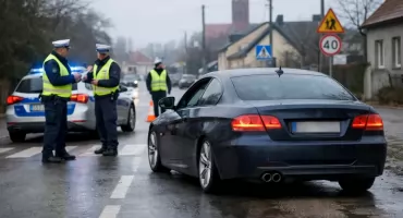 70 punktów karnych na odcinku 100 metrów. To, co zrobił kierowca BMW zdziwiło nawet policjantów