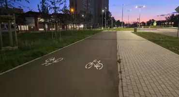 10 ulic we Włocławku z nowymi ścieżkami rowerowymi