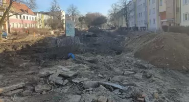 Zielony korytarz w centrum Włocławka nabiera kształtu. Miliony na zielone serce miasta