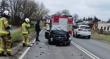 Zderzenie dwóch aut pod Włocławkiem