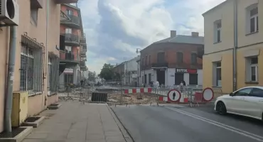 Włocławek w korku. Mieszkańcy mają dość remontów w centrum