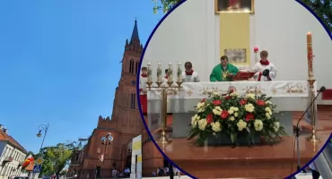 Ksiądz Andrzej żegna parafię we Włocławku. Po pięciu latach rozpoczyna nową posługę
