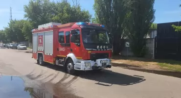 Ciężarówka zablokowała jeden pas ruchu. Utrudnienia na DK62 pod Włocławkiem