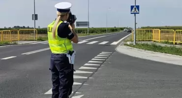 Obwodnica Lubrańca pod lupą. 72 mandaty i pięciu kierowców bez prawa jazdy