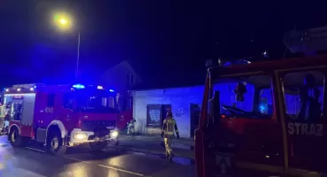 Tragiczny pożar domu w Aleksandrowie Kujawskim. Nie żyje 71-letni mężczyzna