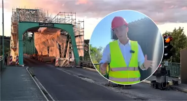 Co się dzieje wokół remontu mostu we Włocławku? Kukucki mówi o nagonce